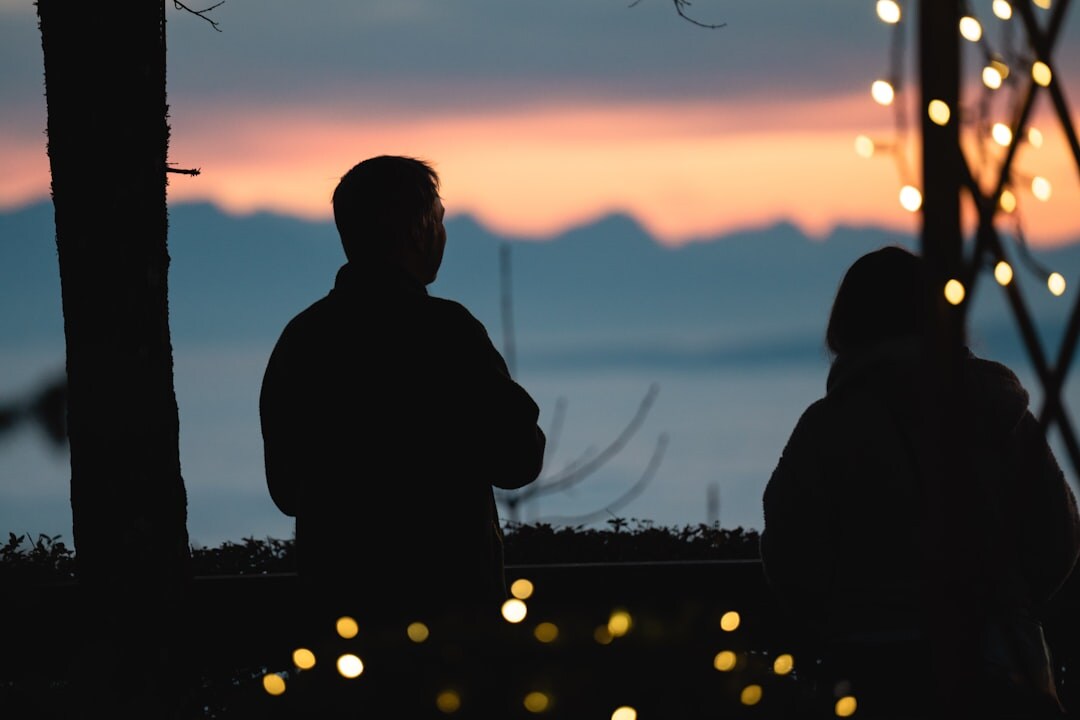 inspirational conversation outdoors